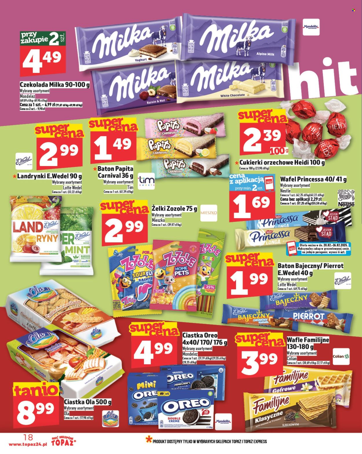 Gazetka Topaz - 20.02.2025 - 26.02.2025. Strona 18