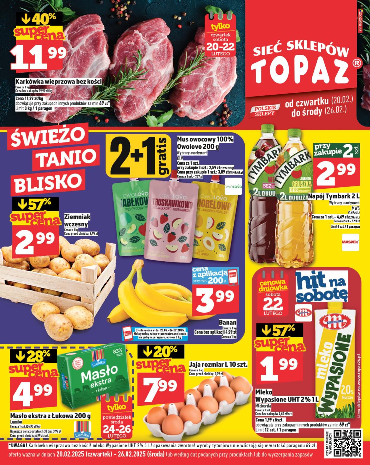 Gazetka Topaz - 20.02.2025 - 26.02.2025. Strona 1