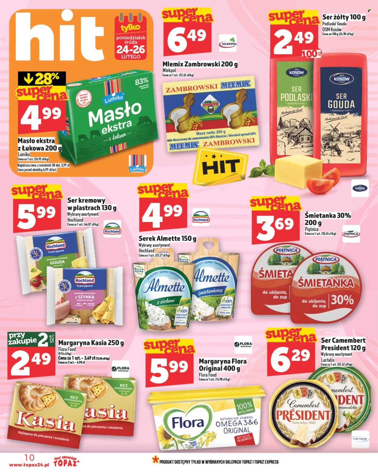 Gazetka Topaz - 20.02.2025 - 26.02.2025. Strona 10
