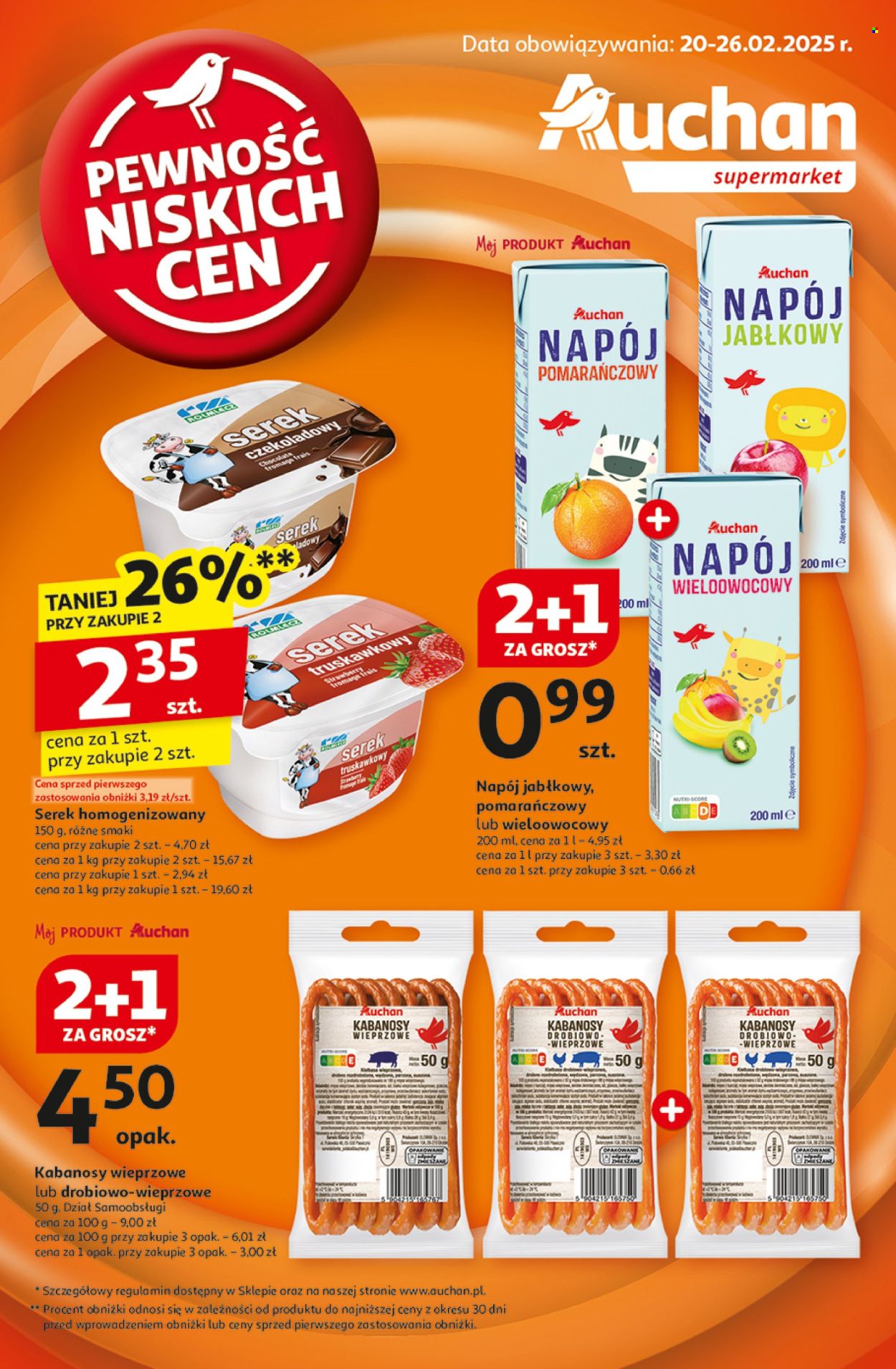 Gazetka Auchan - 20.02.2025 - 26.02.2025. Strona 1