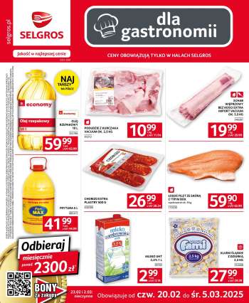 Gazetka Selgros - 20.02.2025 - 5.03.2025.