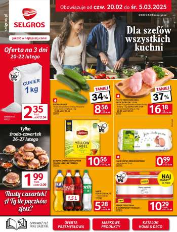 Gazetka Selgros - 20.02.2025 - 5.03.2025.
