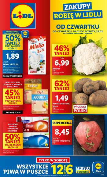 Gazetka Lidl - 20.02.2025 - 22.02.2025.