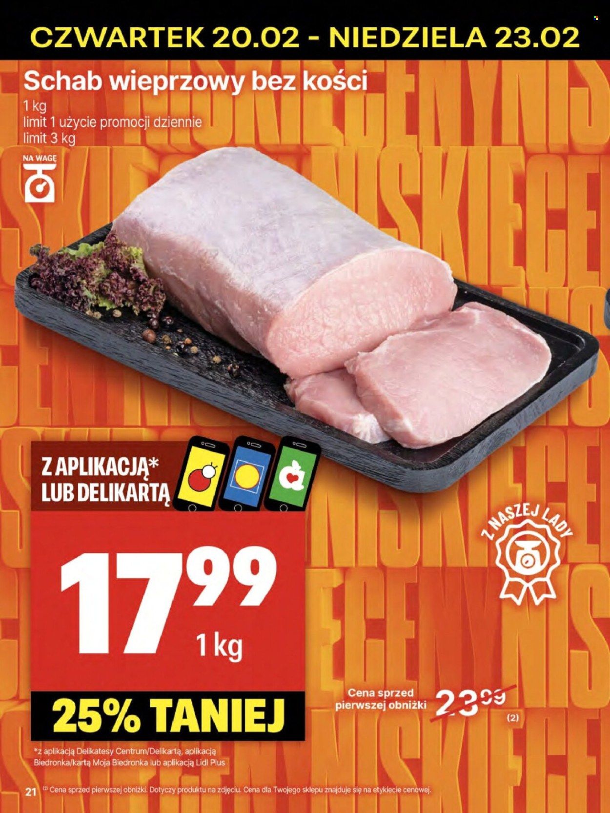 Gazetka Delikatesy Centrum - 20.02.2025 - 26.02.2025. Strona 21