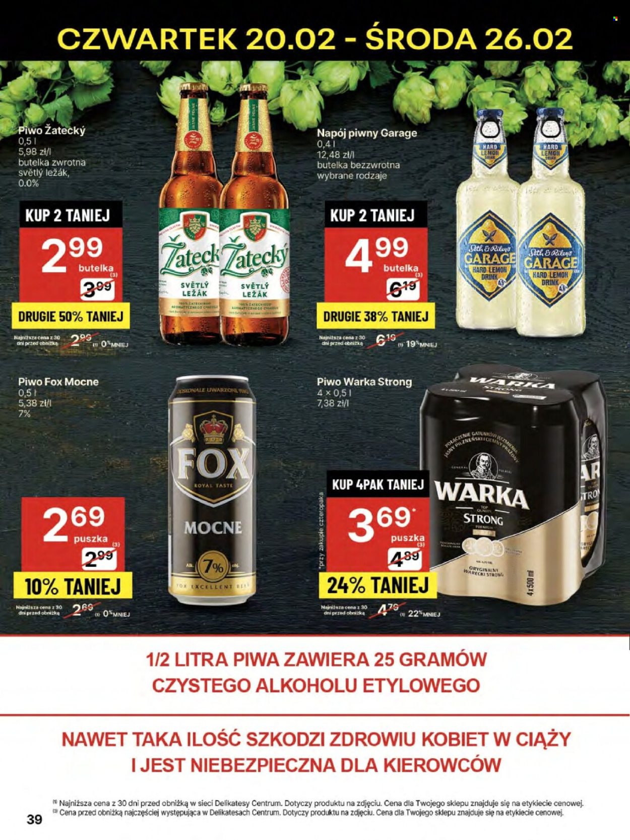 Gazetka Delikatesy Centrum - 20.02.2025 - 26.02.2025. Strona 39