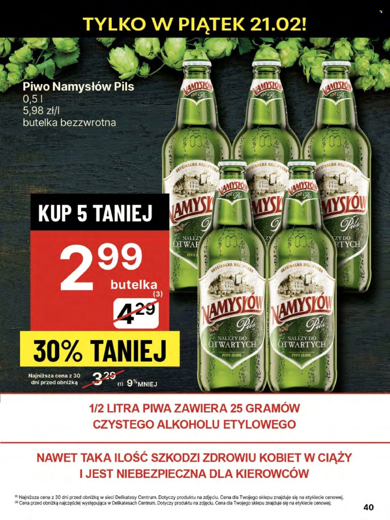 Gazetka Delikatesy Centrum - 20.02.2025 - 26.02.2025. Strona 40