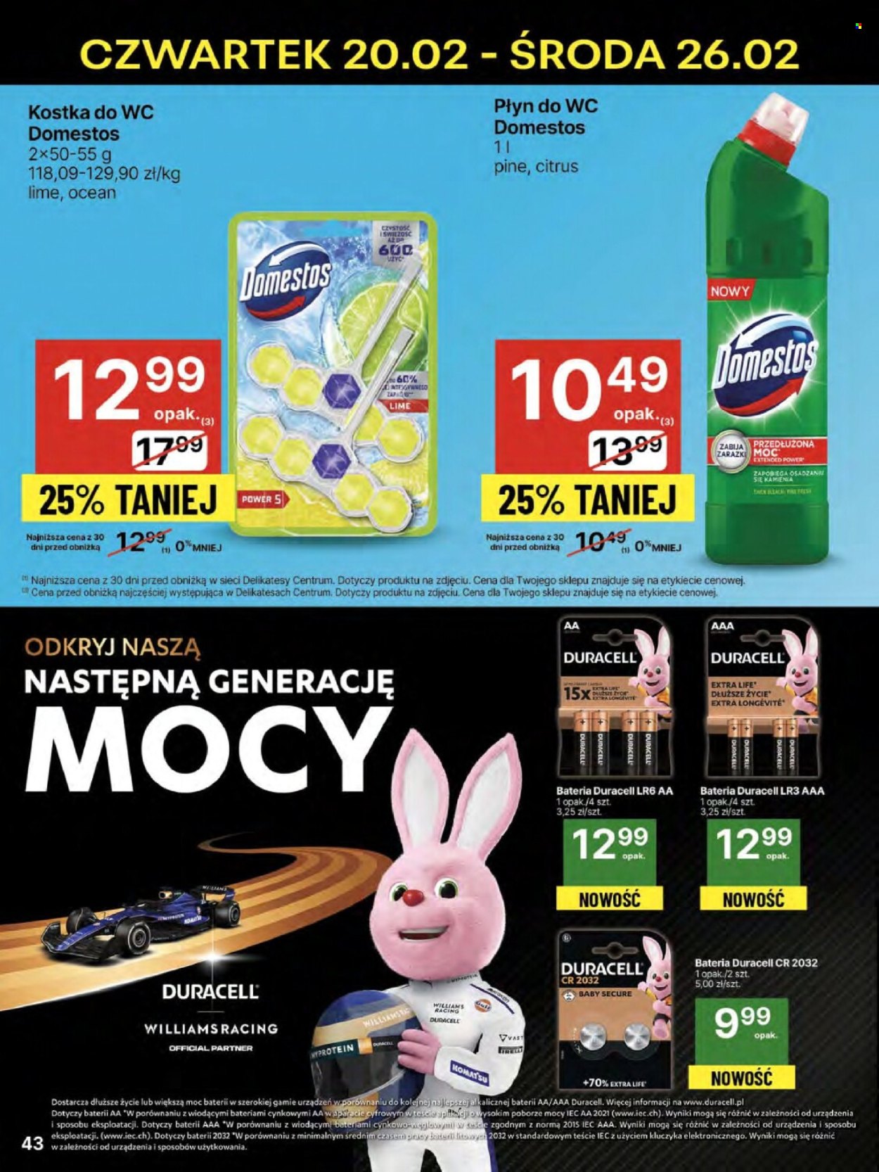 Gazetka Delikatesy Centrum - 20.02.2025 - 26.02.2025. Strona 43