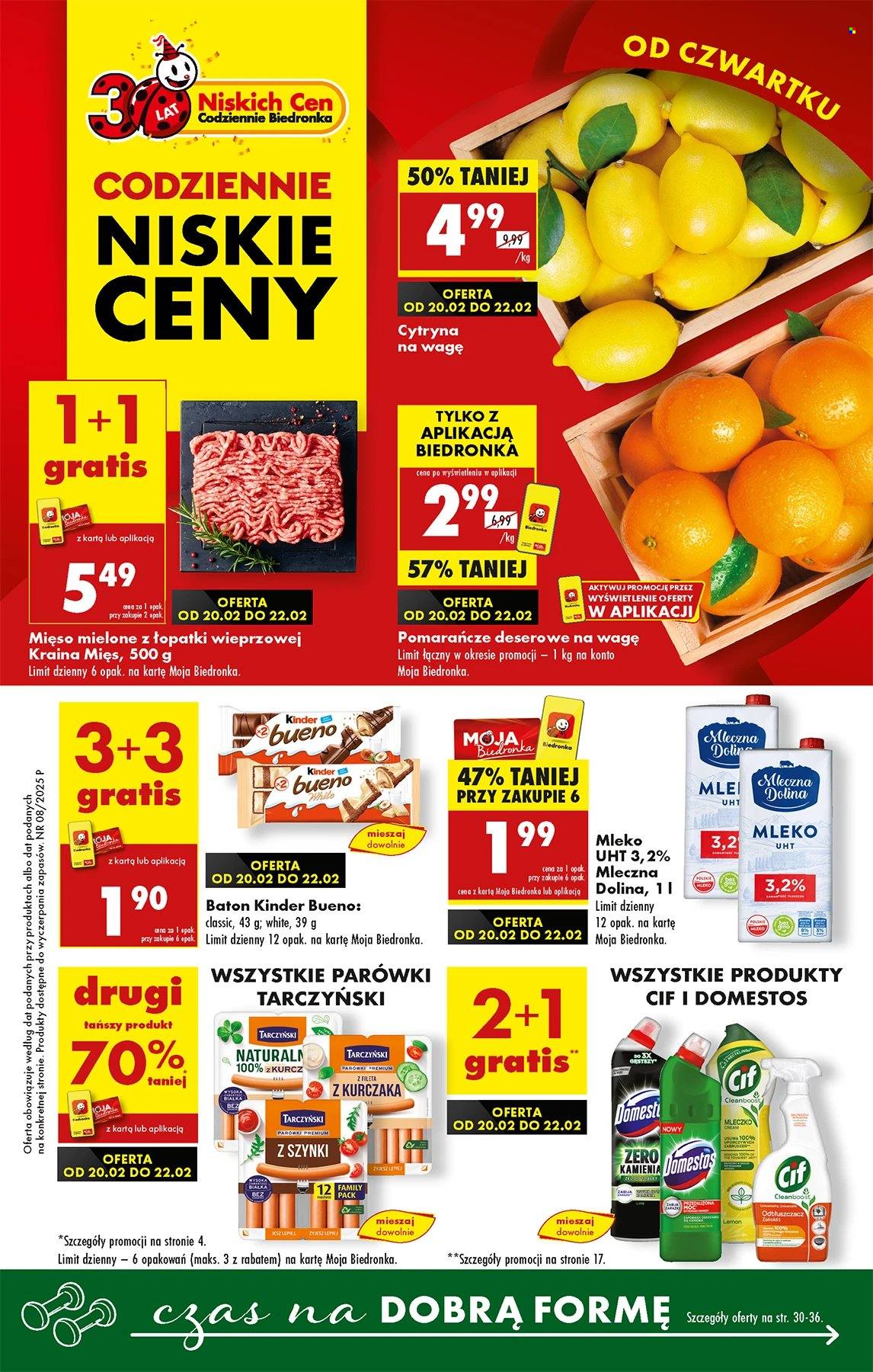 Gazetka Biedronka - 20.02.2025 - 26.02.2025. Strona 1