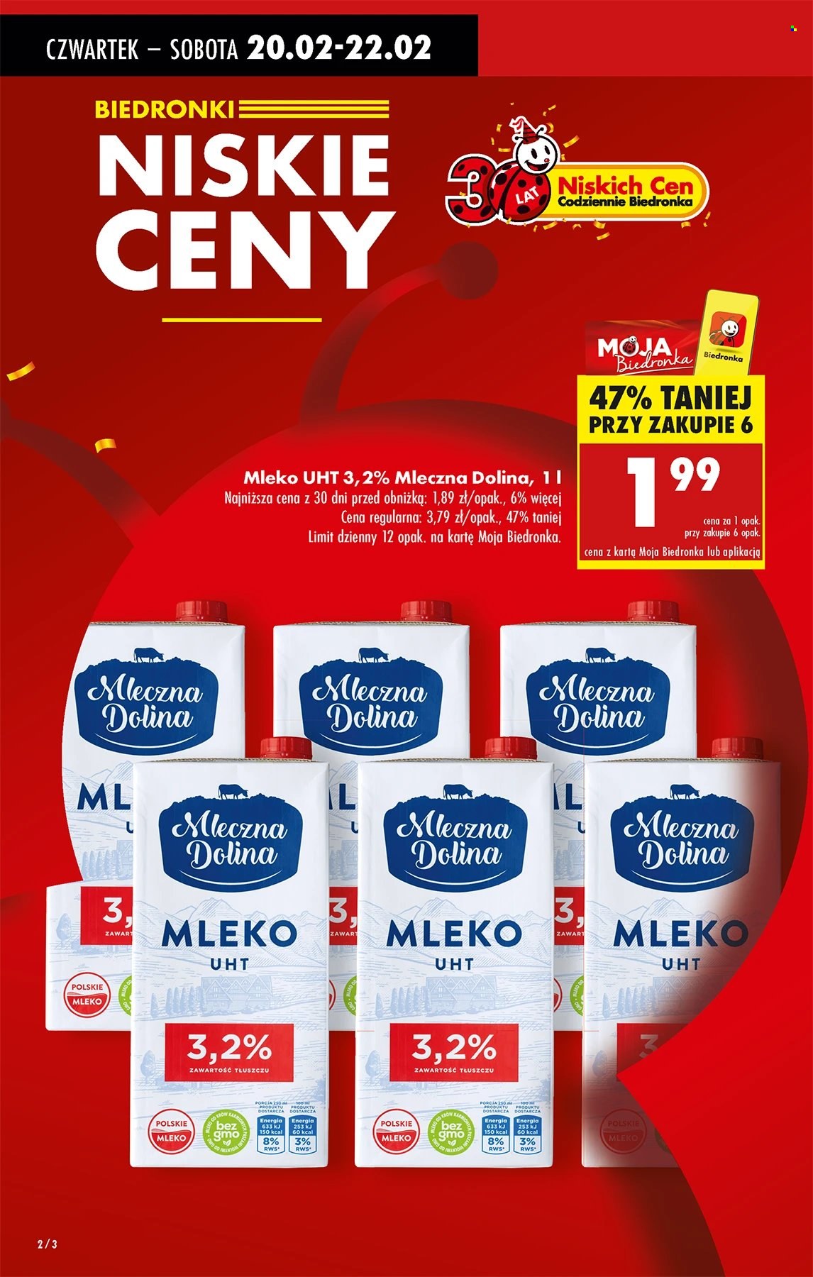 Gazetka Biedronka - 20.02.2025 - 26.02.2025. Strona 2