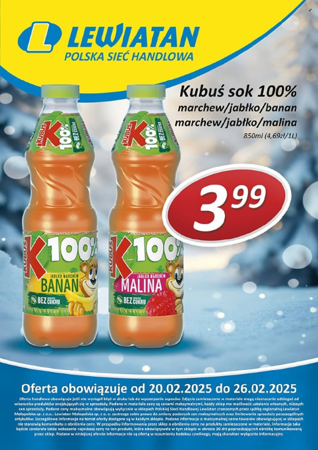 Gazetka Lewiatan - 20.02.2025 - 26.02.2025. Strona 3