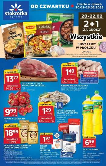 Gazetka Stokrotka Optima - 20.02.2025 - 26.02.2025.
