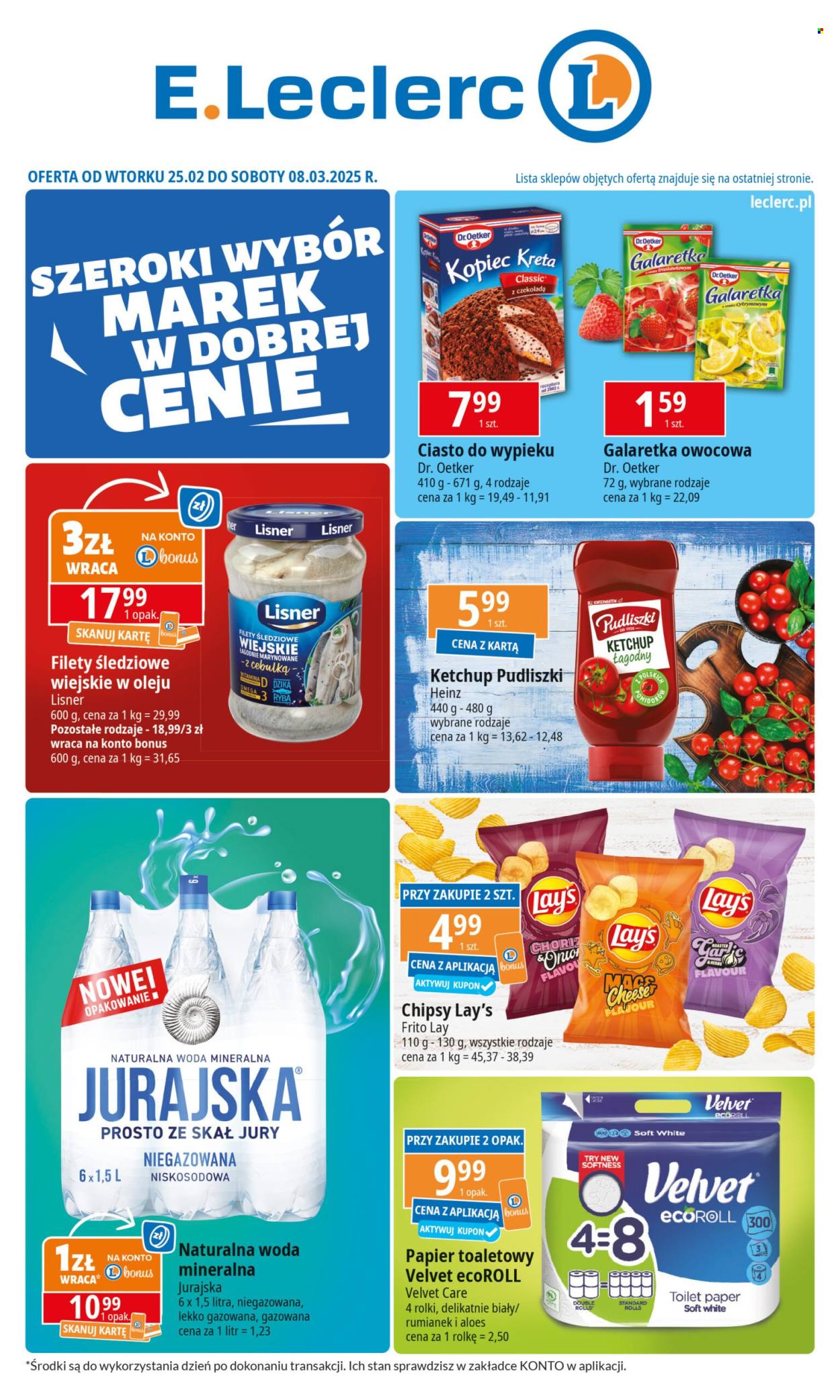 Gazetka E.Leclerc - 25.02.2025 - 8.03.2025. Strona 1
