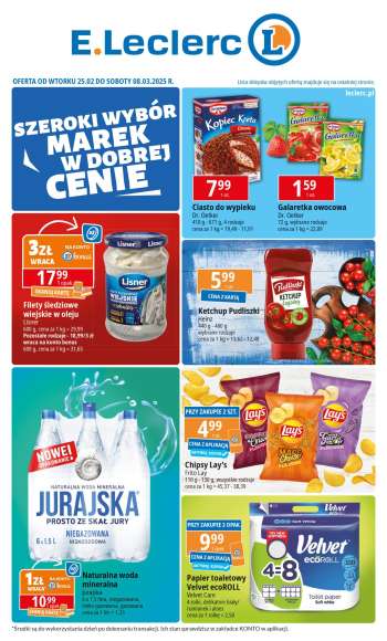 Gazetka E.Leclerc - 25.02.2025 - 8.03.2025.