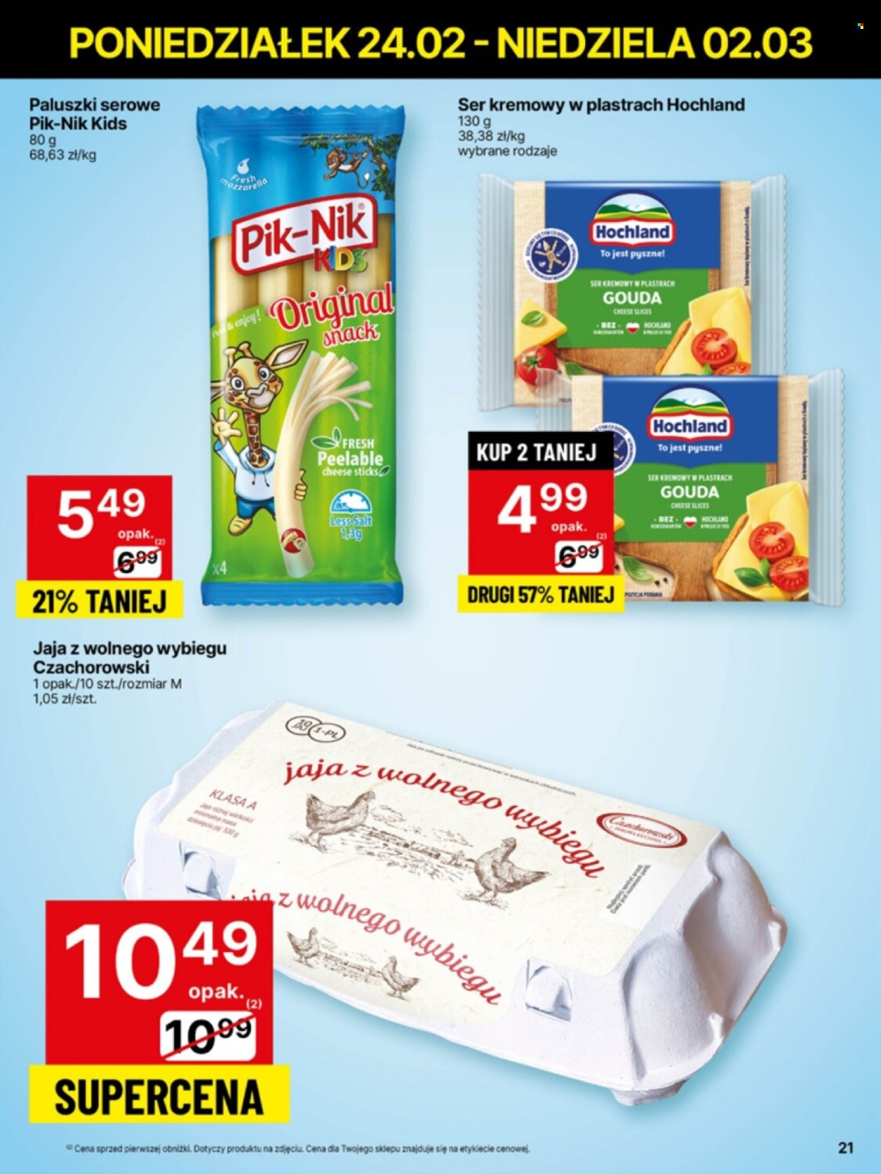Gazetka Delikatesy Centrum - 24.02.2025 - 2.03.2025. Strona 21