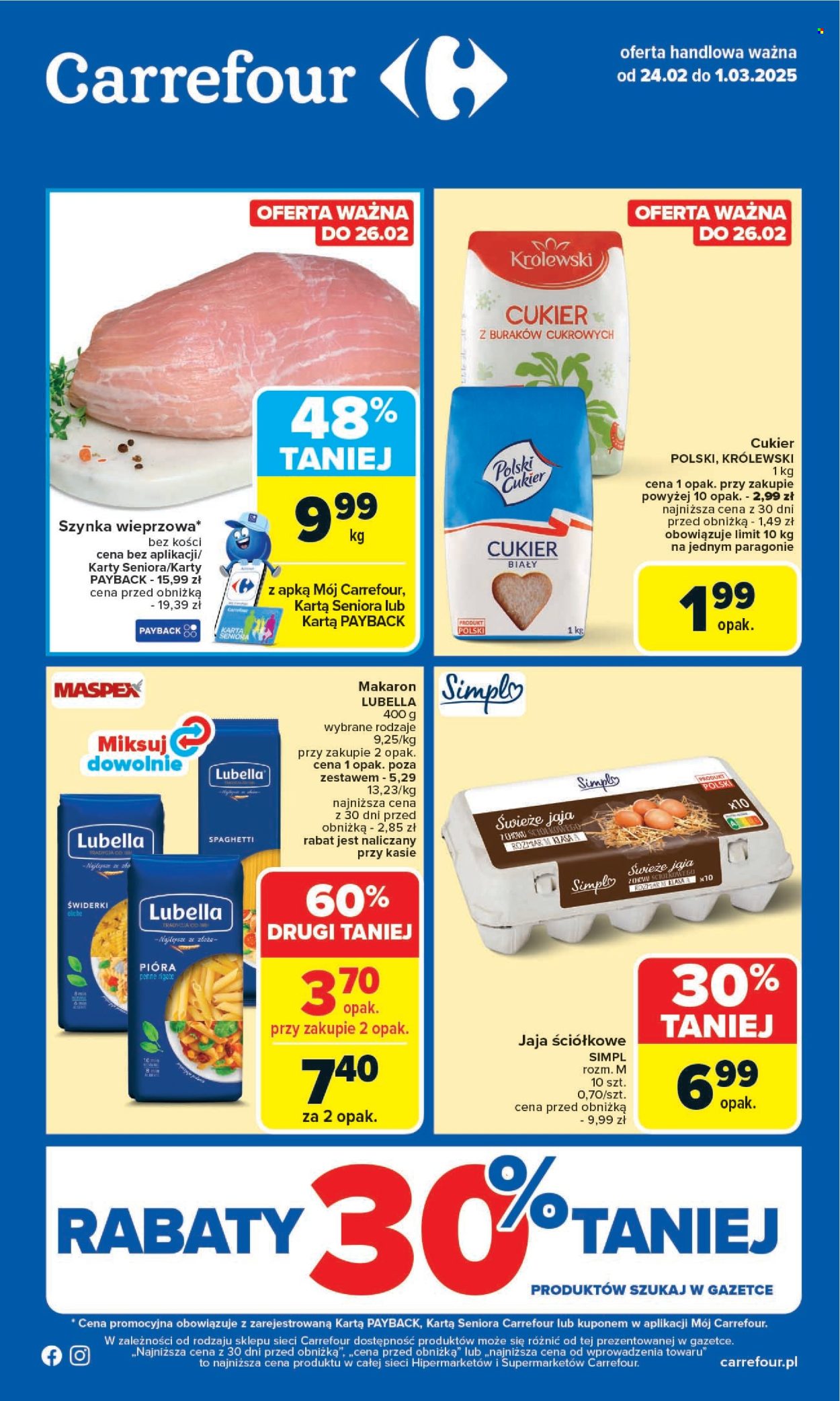 Gazetka Carrefour - 24.02.2025 - 1.03.2025. Strona 1