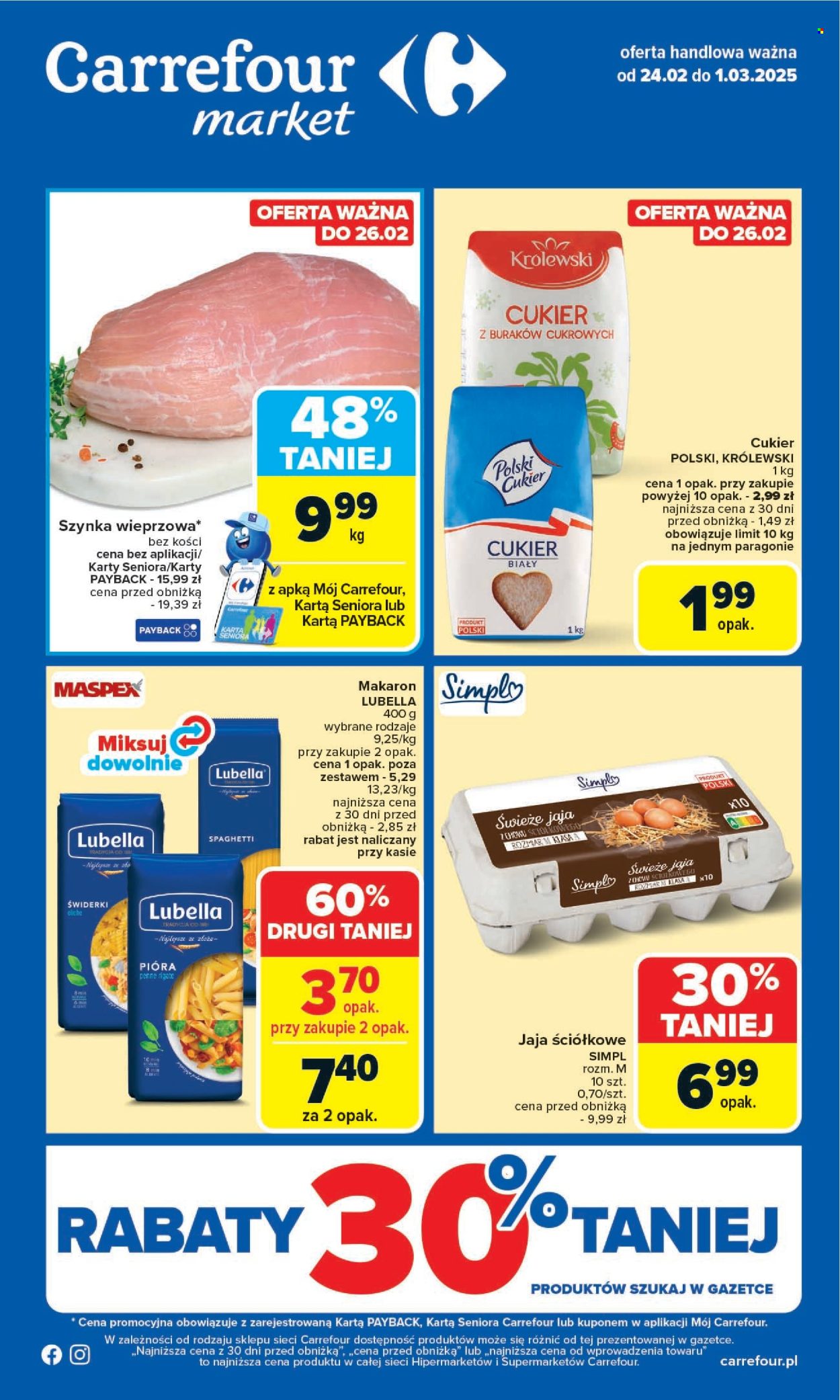 Gazetka Carrefour Market - 24.02.2025 - 1.03.2025. Strona 1