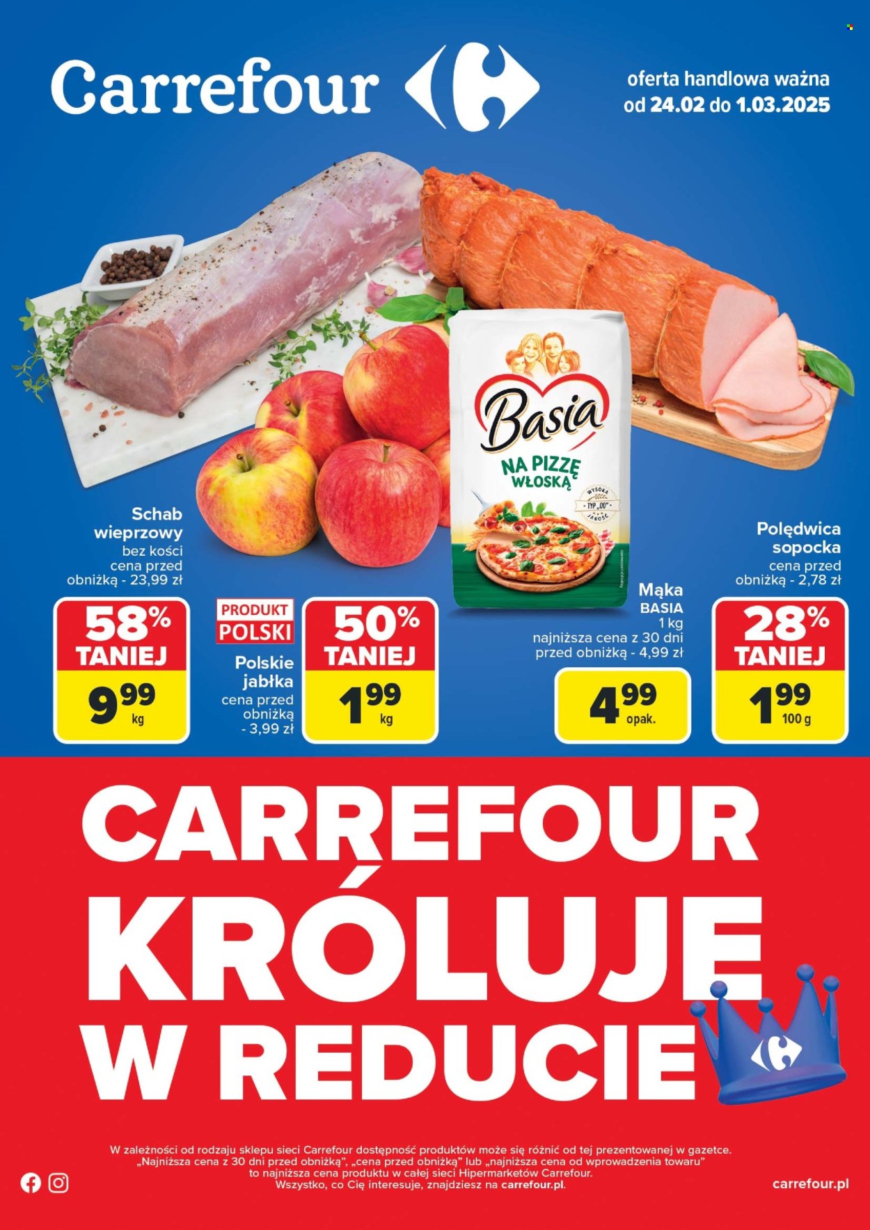 Gazetka Carrefour - 24.02.2025 - 1.03.2025. Strona 1