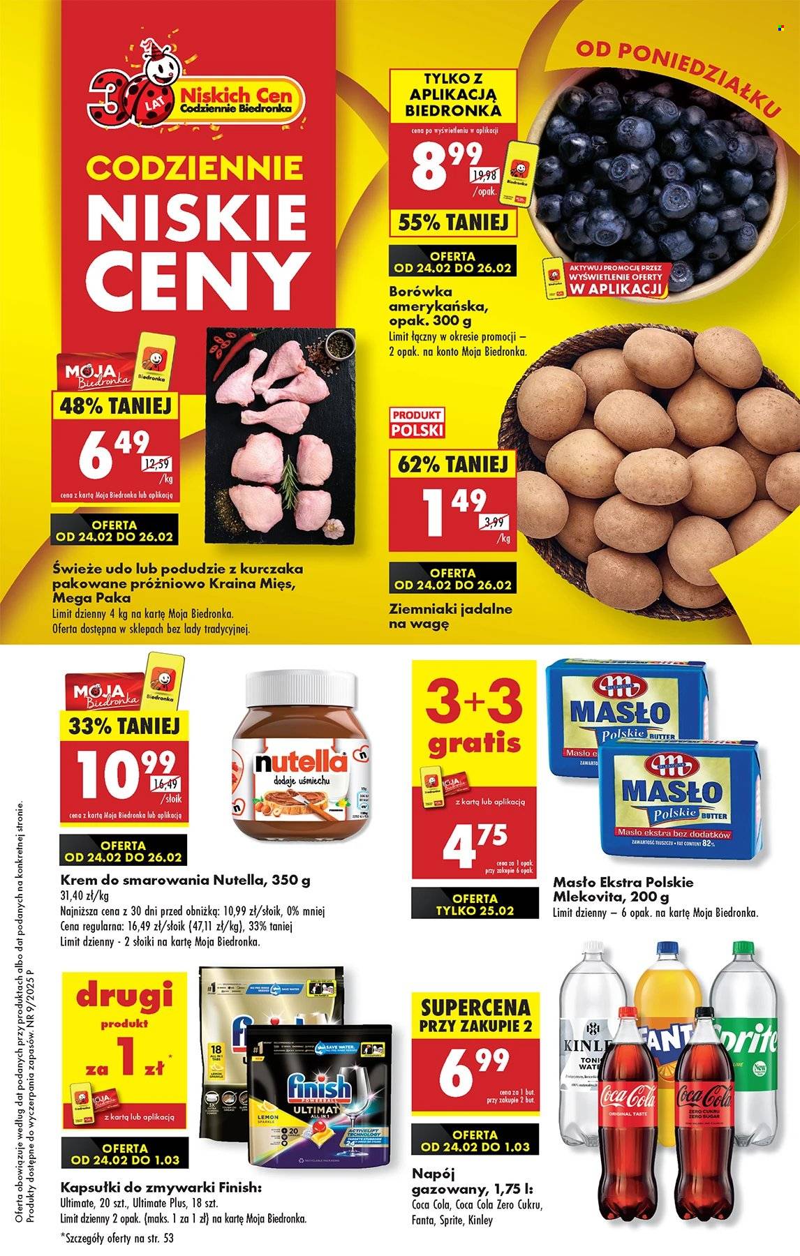 Gazetka Biedronka - 24.02.2025 - 1.03.2025. Strona 1