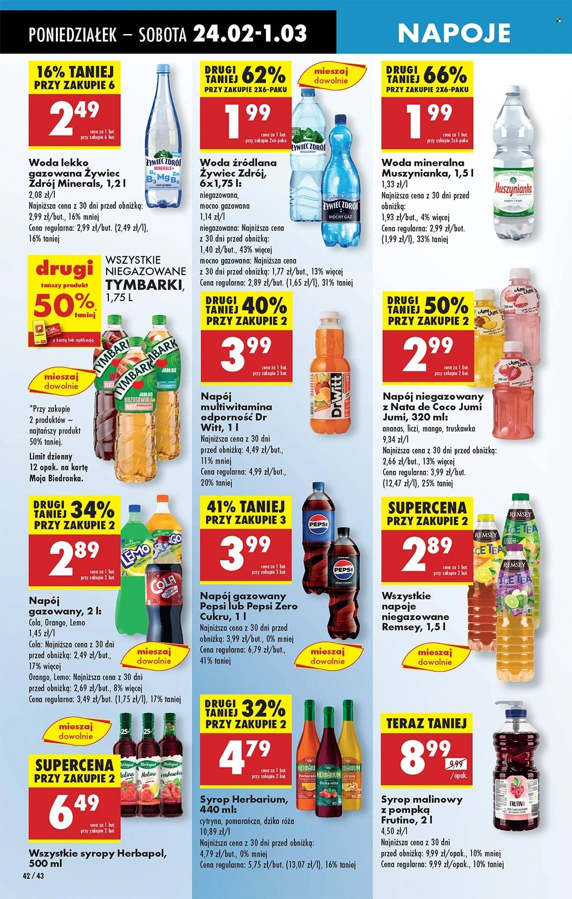 Gazetka Biedronka - 24.02.2025 - 1.03.2025. Strona 42