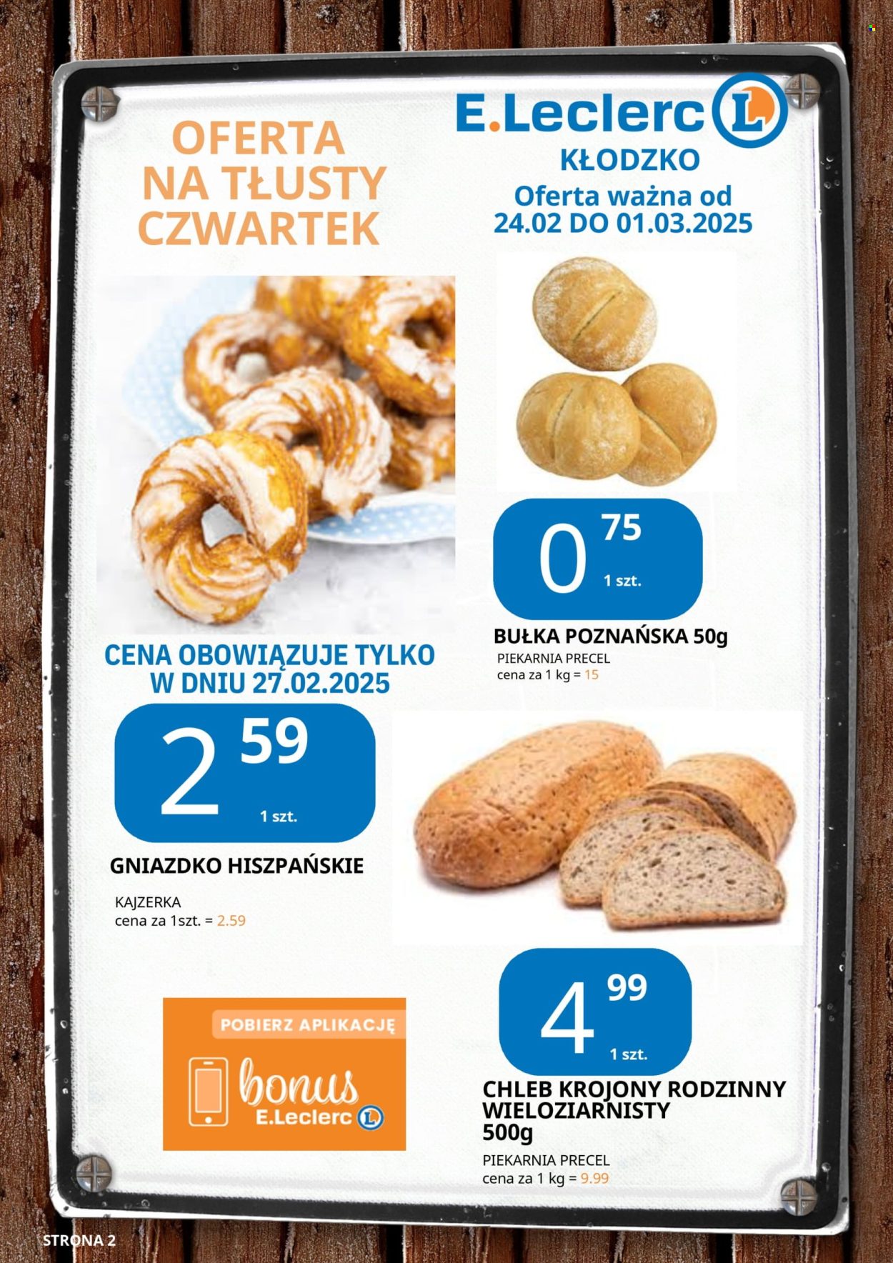 Gazetka E.Leclerc - 24.02.2025 - 1.03.2025. Strona 2
