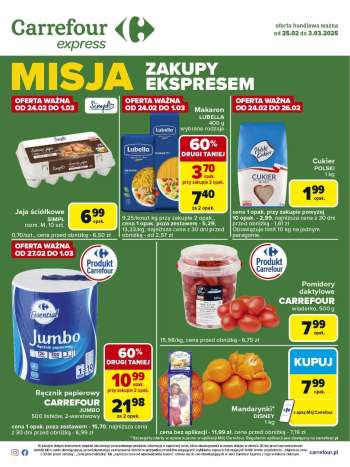 Gazetka Carrefour Express - 25.02.2025 - 3.03.2025.