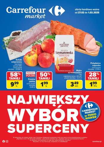 Gazetka Carrefour Market - 27.02.2025 - 1.03.2025.