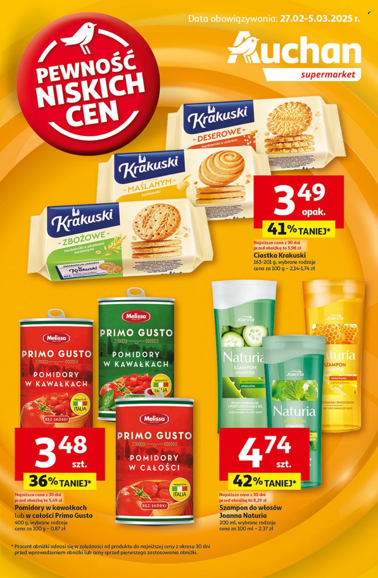 Gazetka Auchan - 27.02.2025 - 5.03.2025. Strona 1