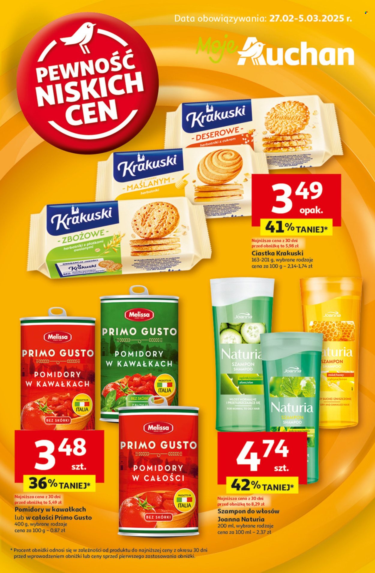 Gazetka Auchan - 27.02.2025 - 5.03.2025. Strona 1