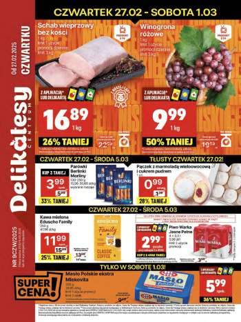 Gazetka Delikatesy Centrum - 27.02.2025 - 5.03.2025.