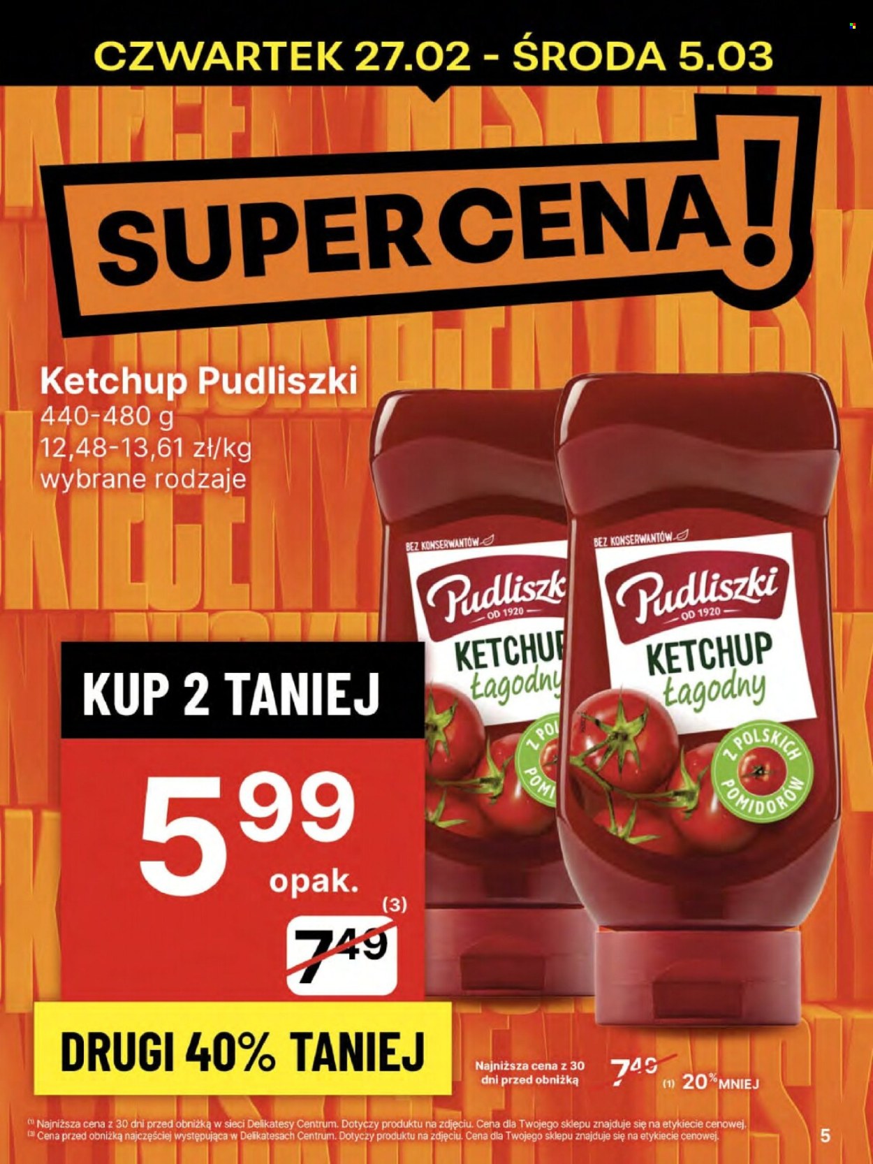 Gazetka Delikatesy Centrum - 27.02.2025 - 5.03.2025. Strona 5