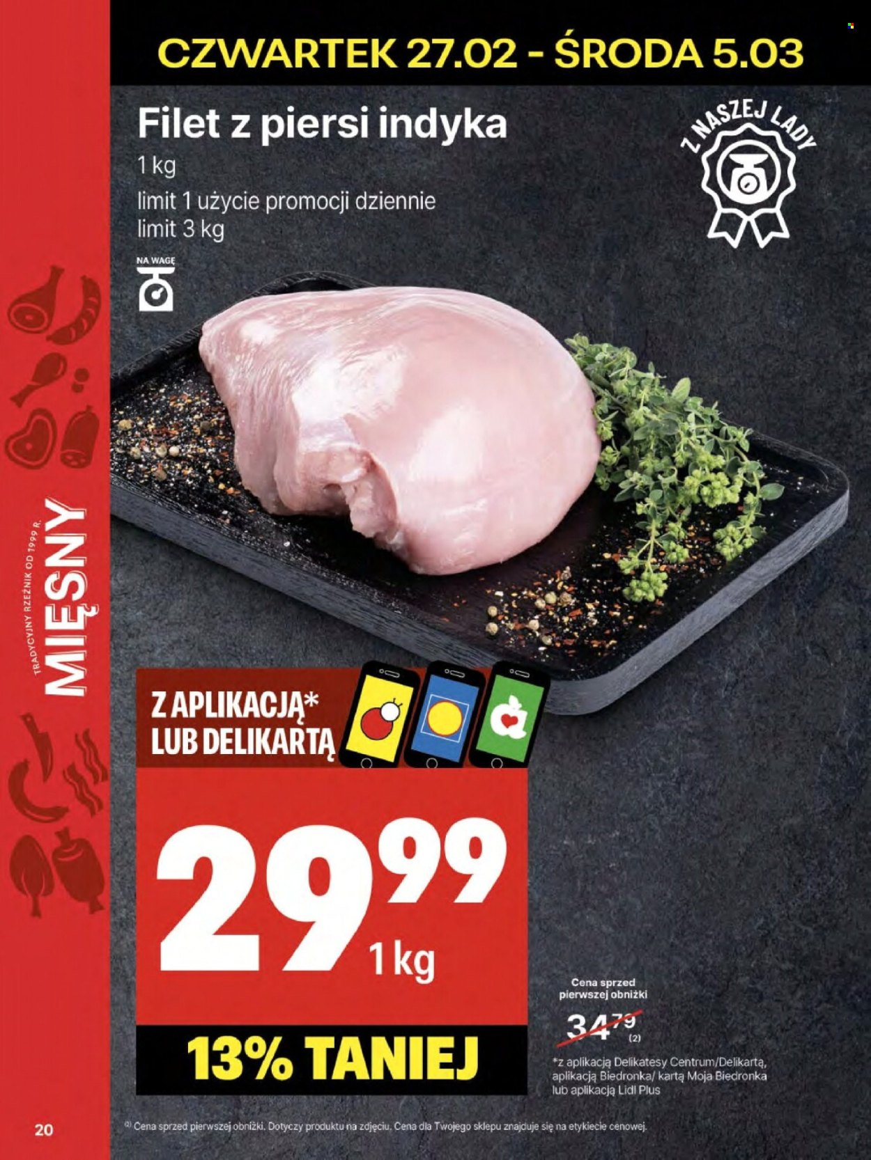 Gazetka Delikatesy Centrum - 27.02.2025 - 5.03.2025. Strona 20