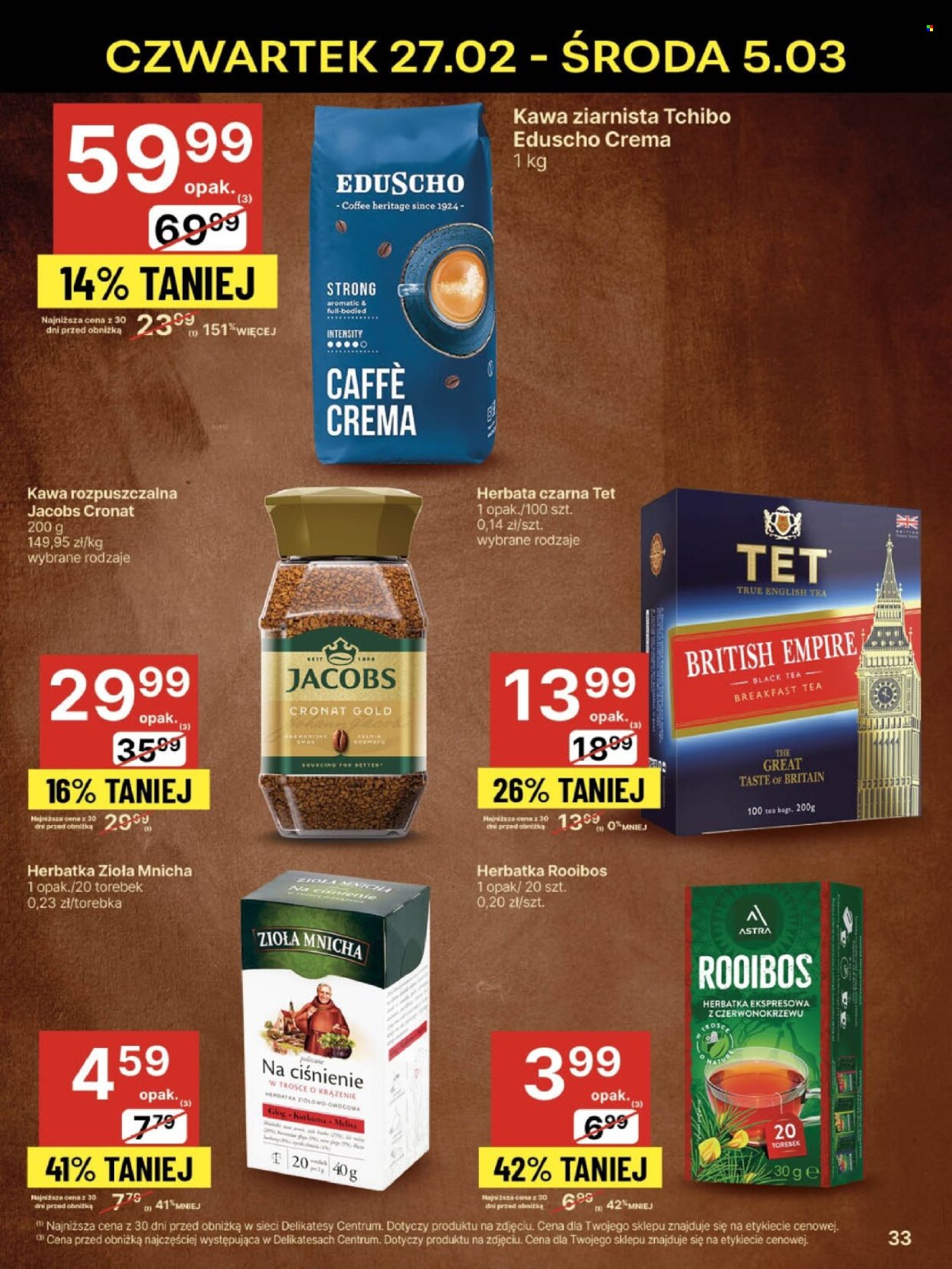 Gazetka Delikatesy Centrum - 27.02.2025 - 5.03.2025. Strona 33