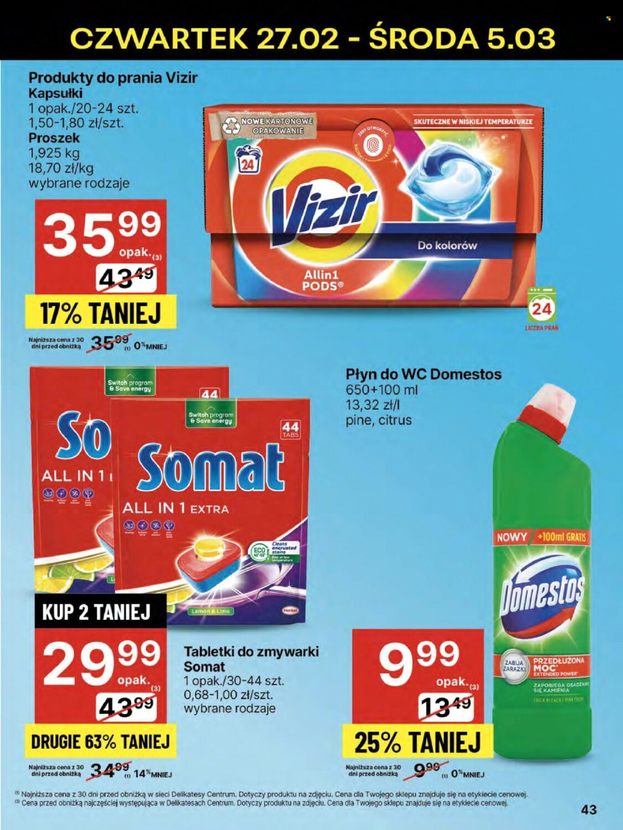 Gazetka Delikatesy Centrum - 27.02.2025 - 5.03.2025. Strona 43
