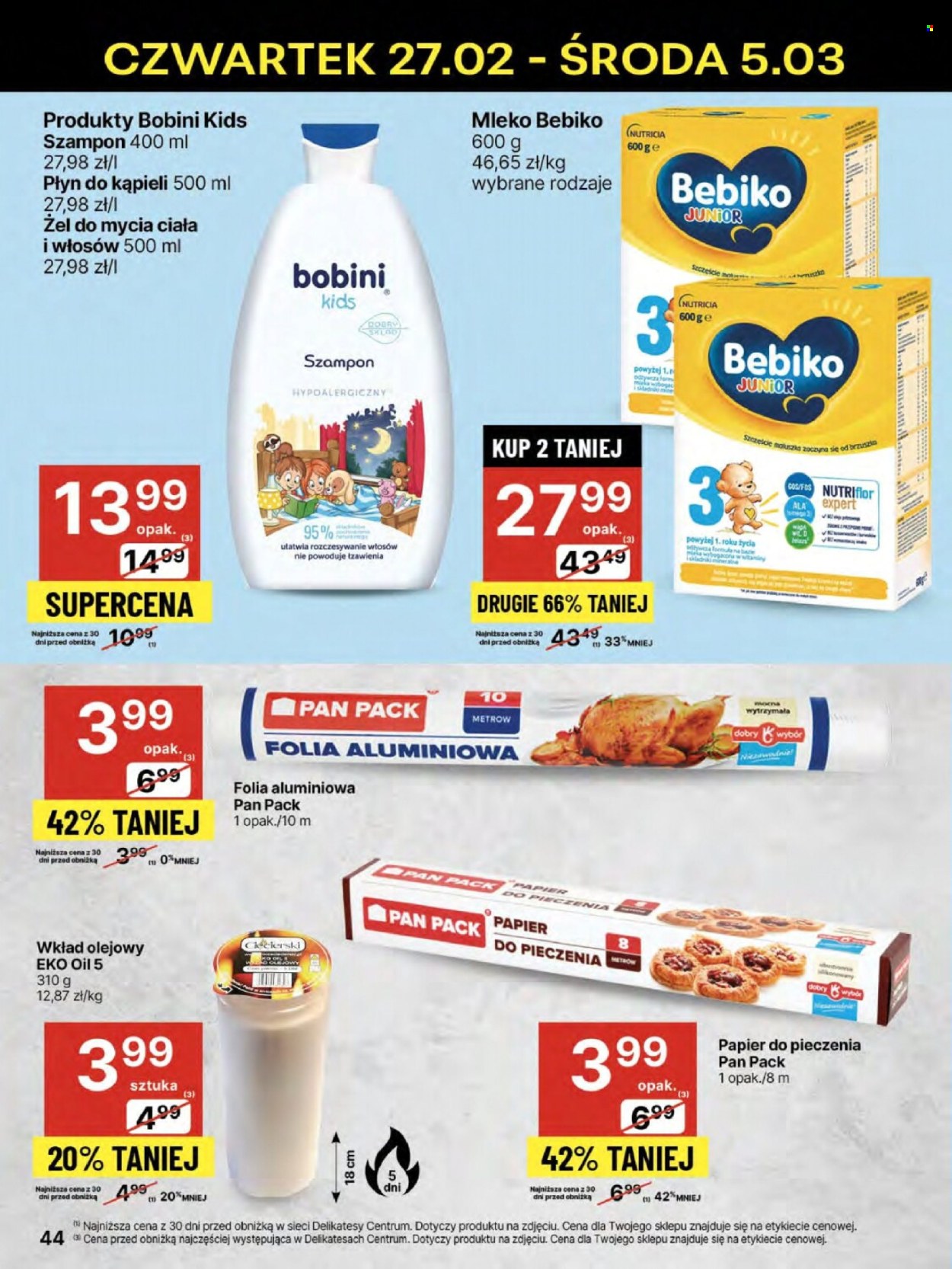 Gazetka Delikatesy Centrum - 27.02.2025 - 5.03.2025. Strona 44
