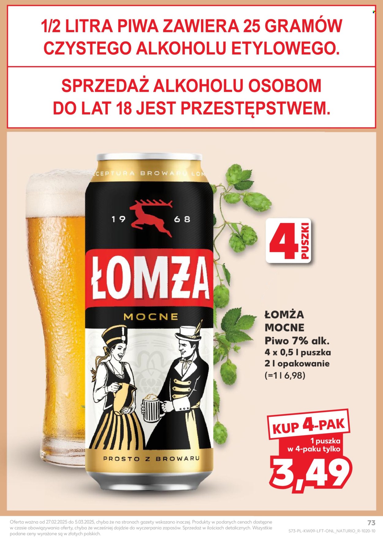 Gazetka Kaufland - 27.02.2025 - 5.03.2025. Strona 73