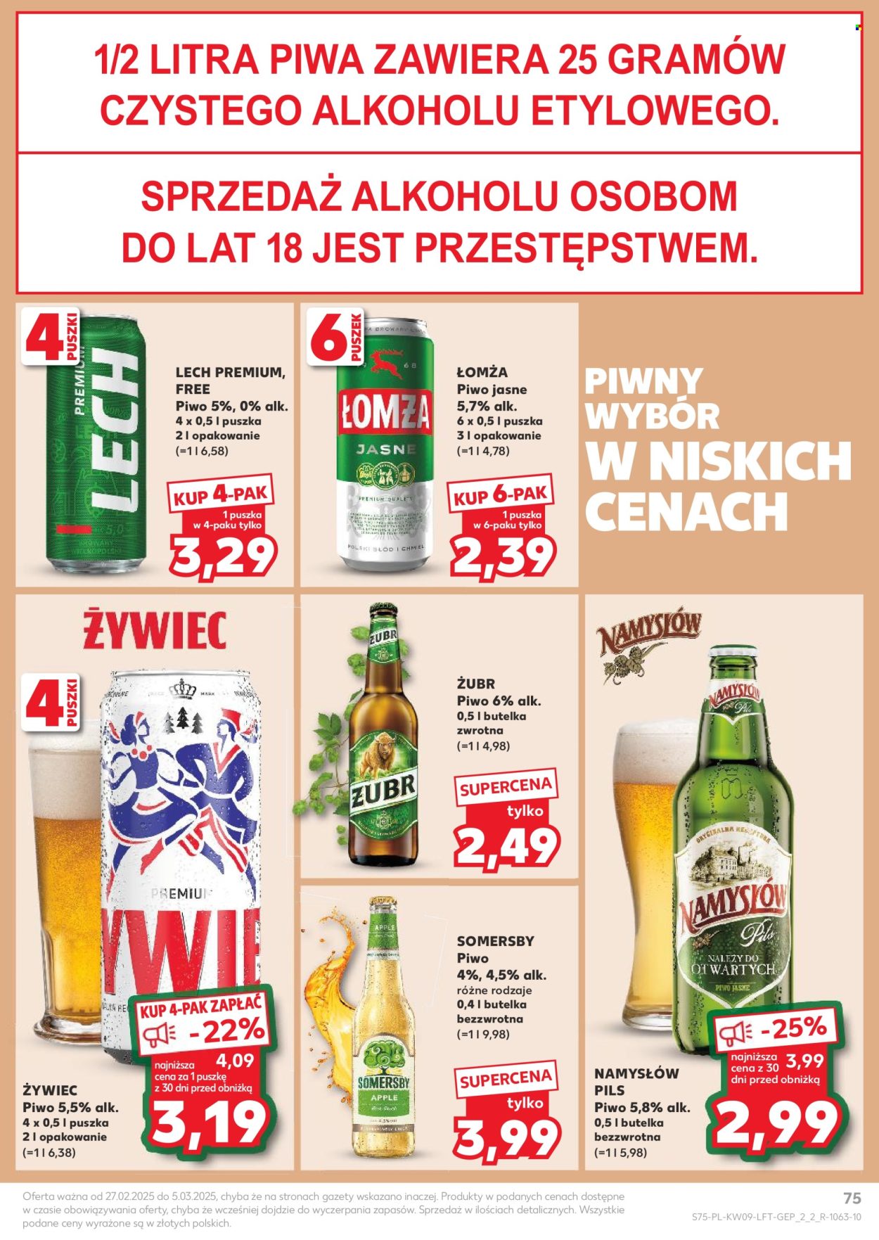 Gazetka Kaufland - 27.02.2025 - 5.03.2025. Strona 75