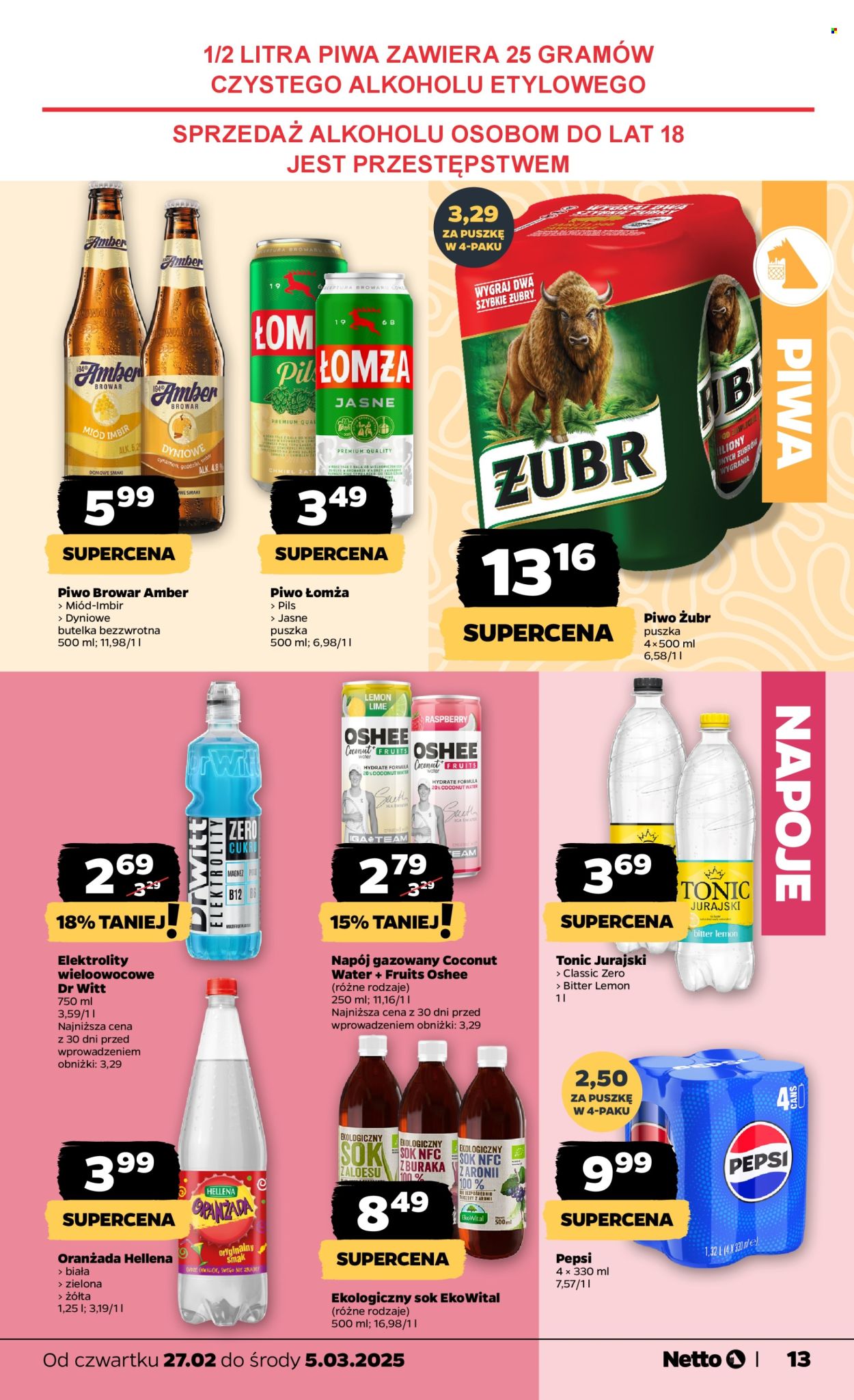 Gazetka Netto - 27.02.2025 - 5.03.2025. Strona 13