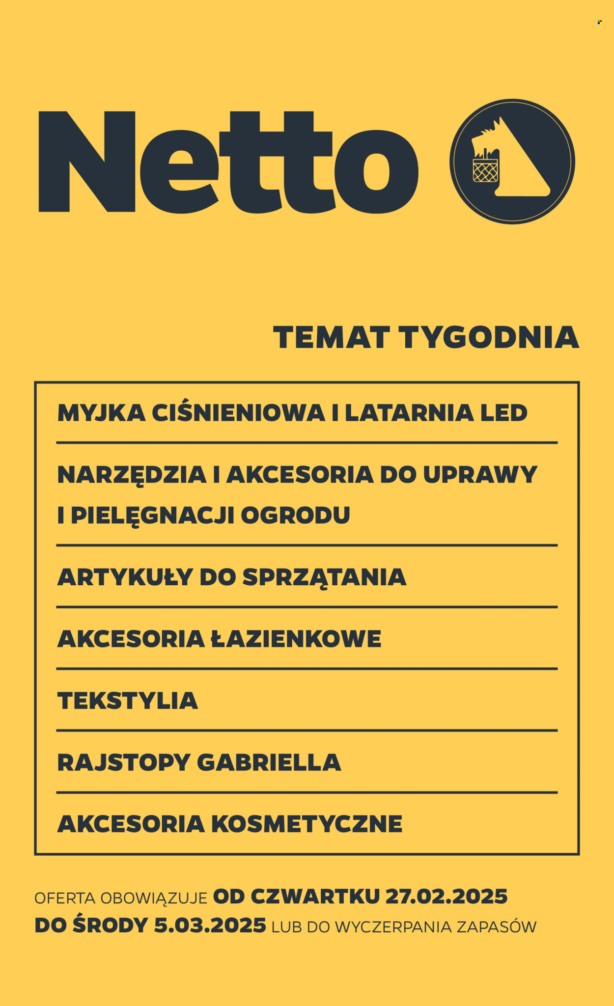 Gazetka Netto - 27.02.2025 - 5.03.2025. Strona 1