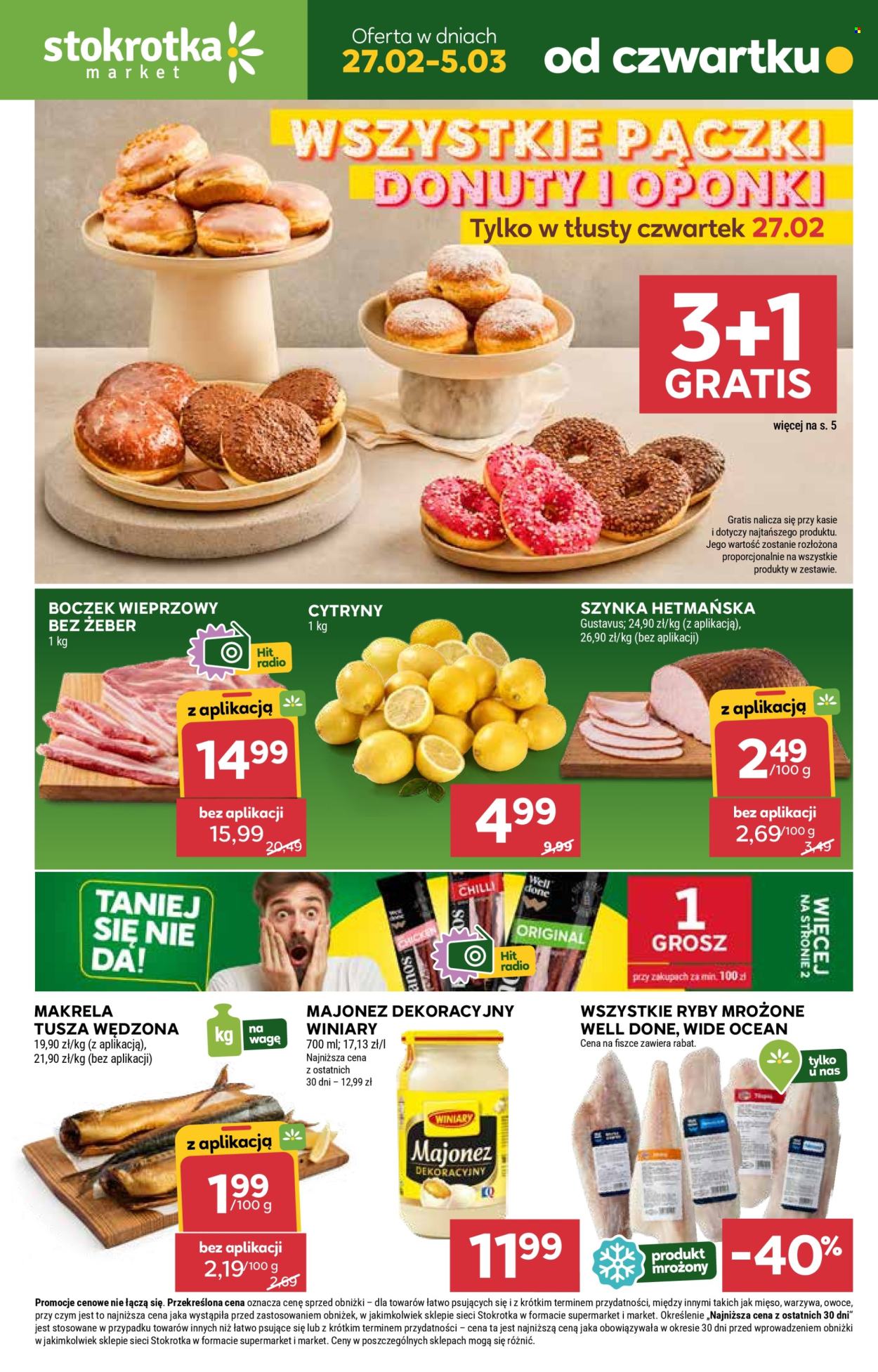 Gazetka Stokrotka Market - 27.02.2025 - 5.03.2025. Strona 1