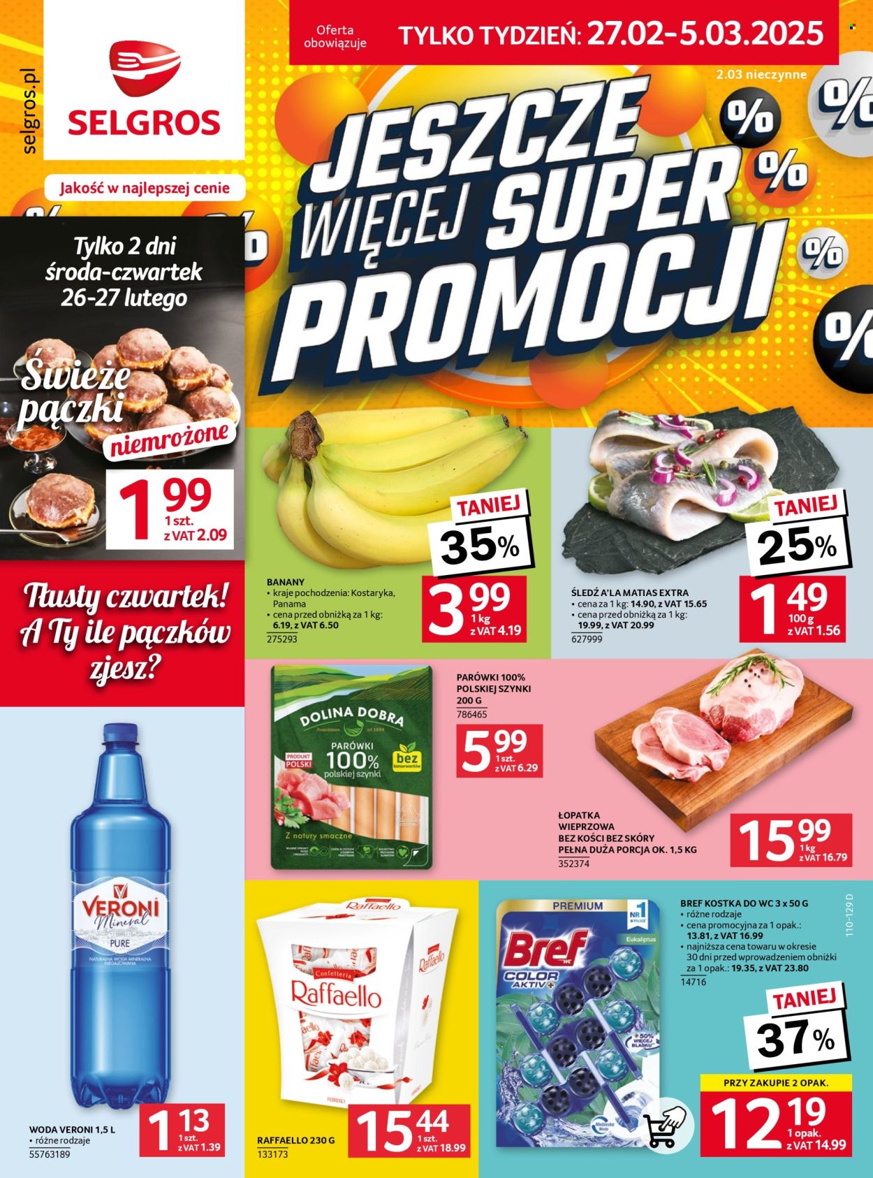 Gazetka Selgros - 27.02.2025 - 5.03.2025. Strona 1
