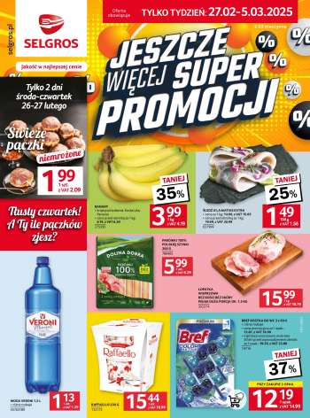 Gazetka Selgros - 27.02.2025 - 5.03.2025.