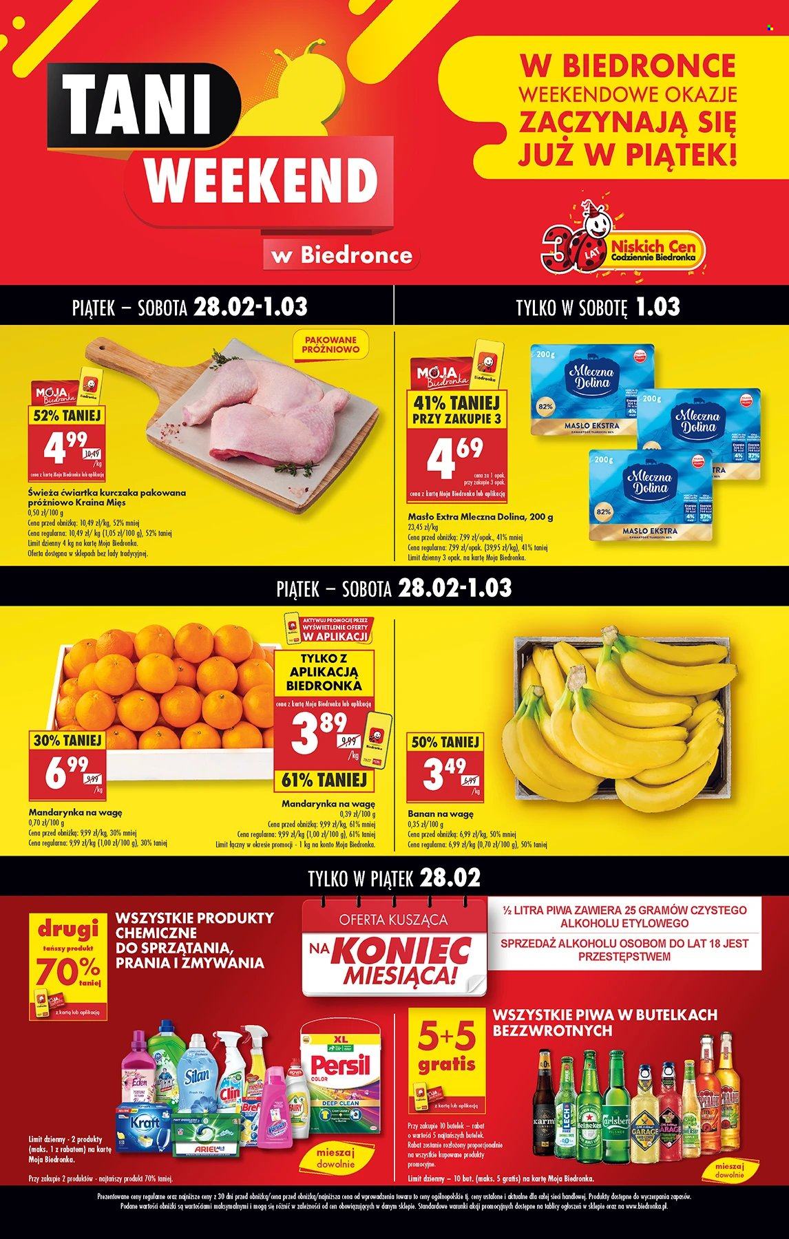 Gazetka Biedronka - 28.02.2025 - 1.03.2025. Strona 1