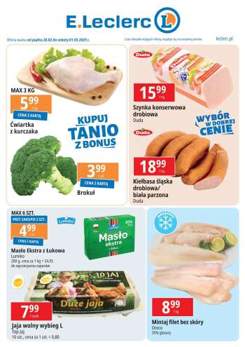 Gazetka E.Leclerc - 28.02.2025 - 1.03.2025.