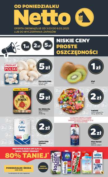 Gazetka Netto - 3.03.2025 - 8.03.2025.