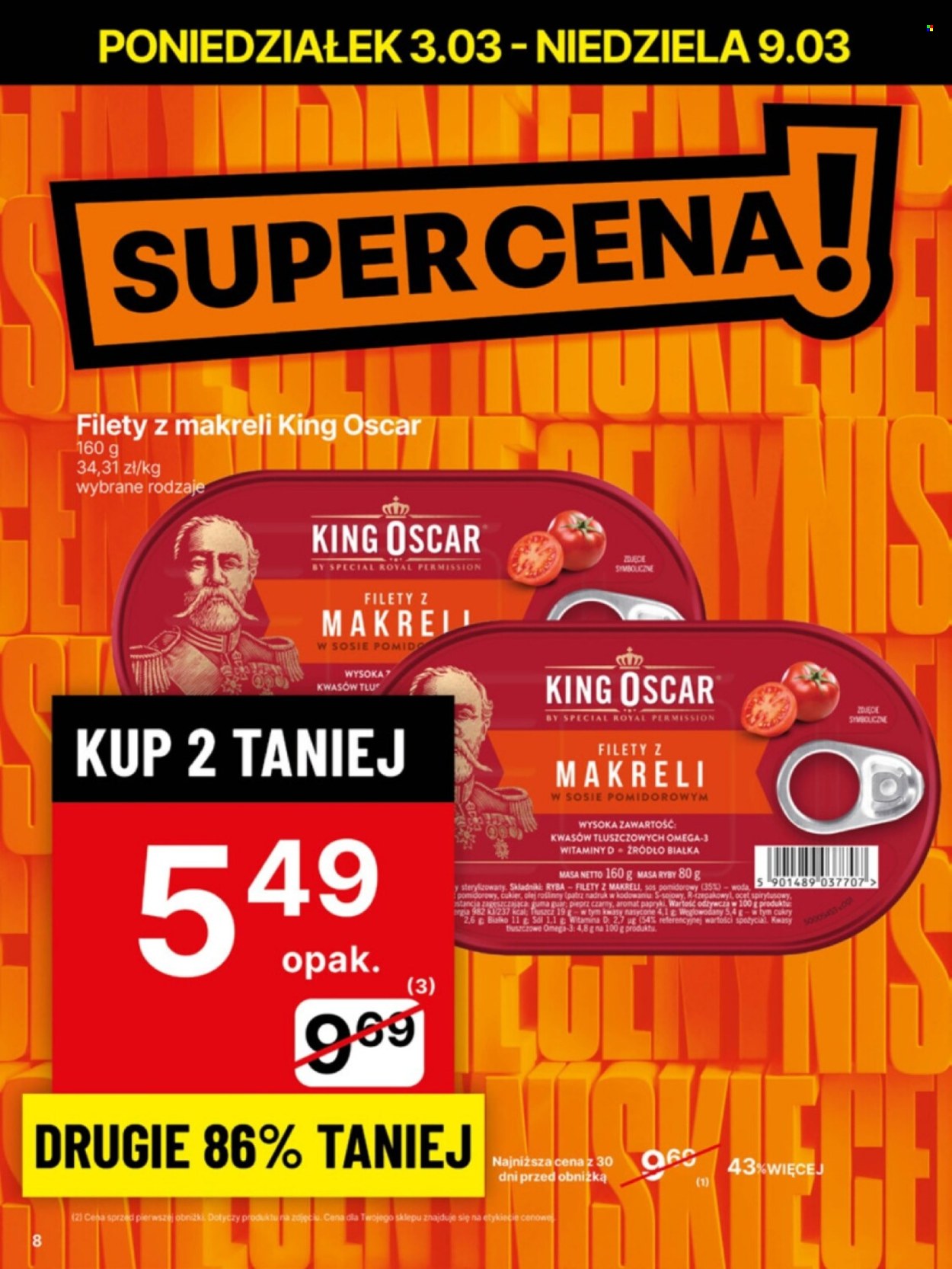 Gazetka Delikatesy Centrum - 3.03.2025 - 9.03.2025. Strona 8