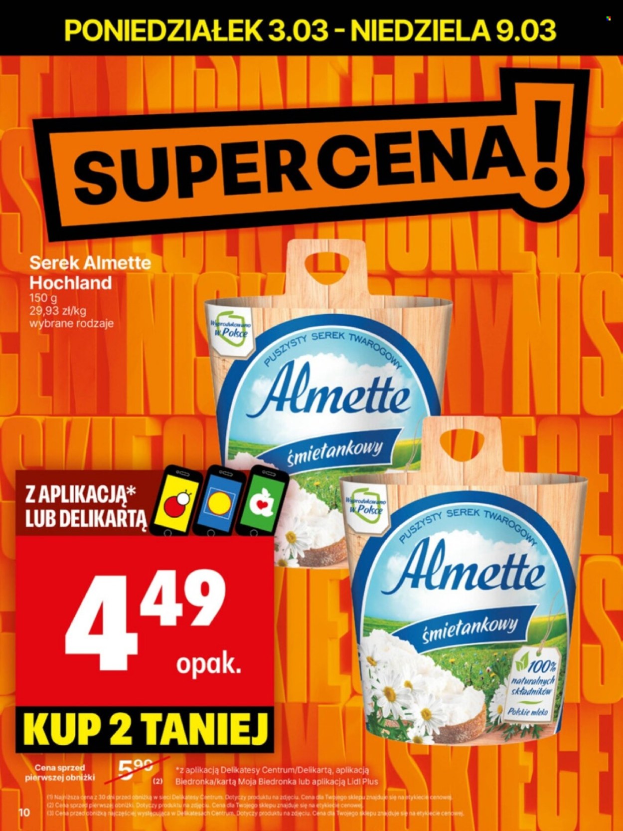Gazetka Delikatesy Centrum - 3.03.2025 - 9.03.2025. Strona 10