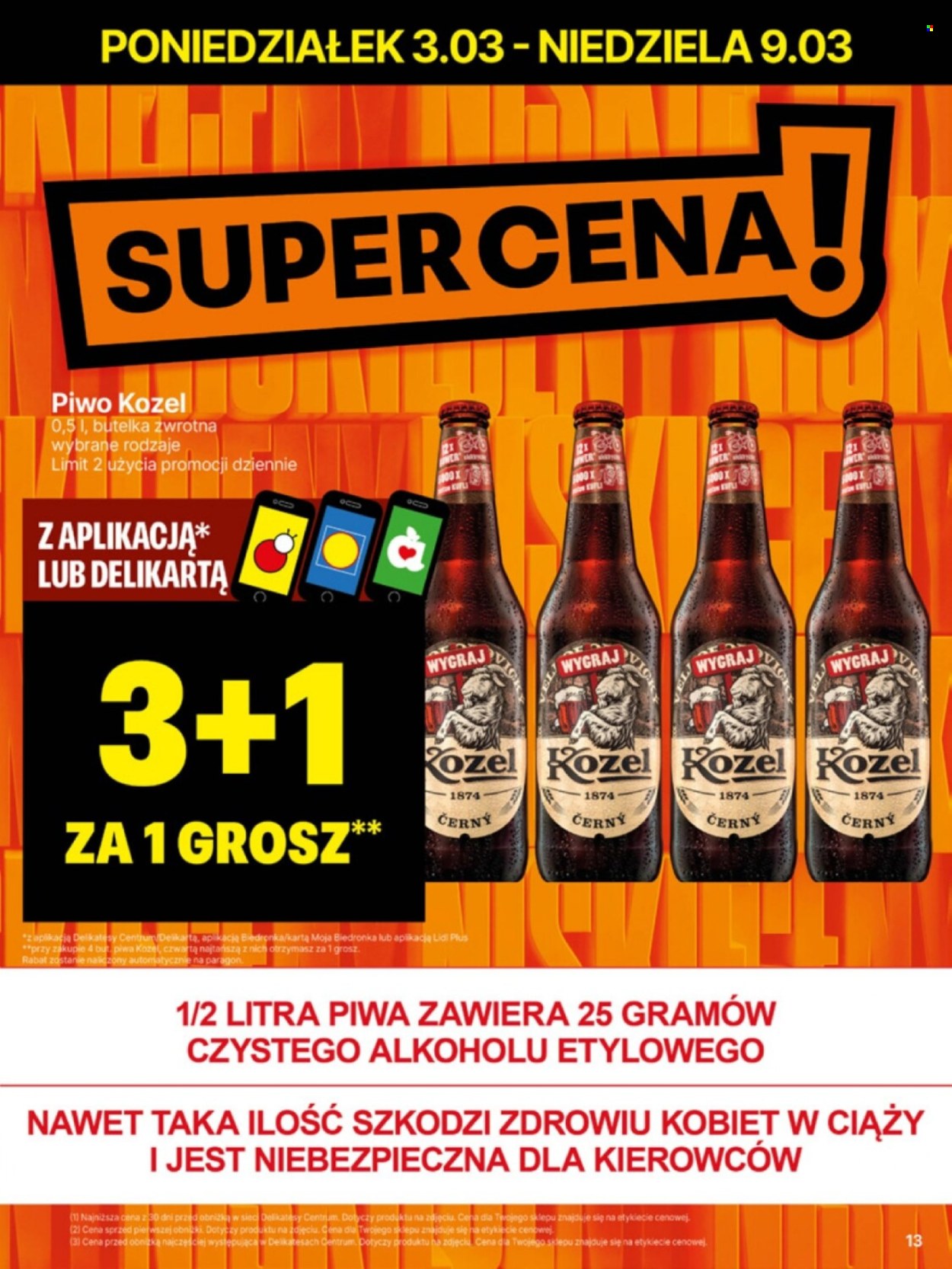 Gazetka Delikatesy Centrum - 3.03.2025 - 9.03.2025. Strona 13