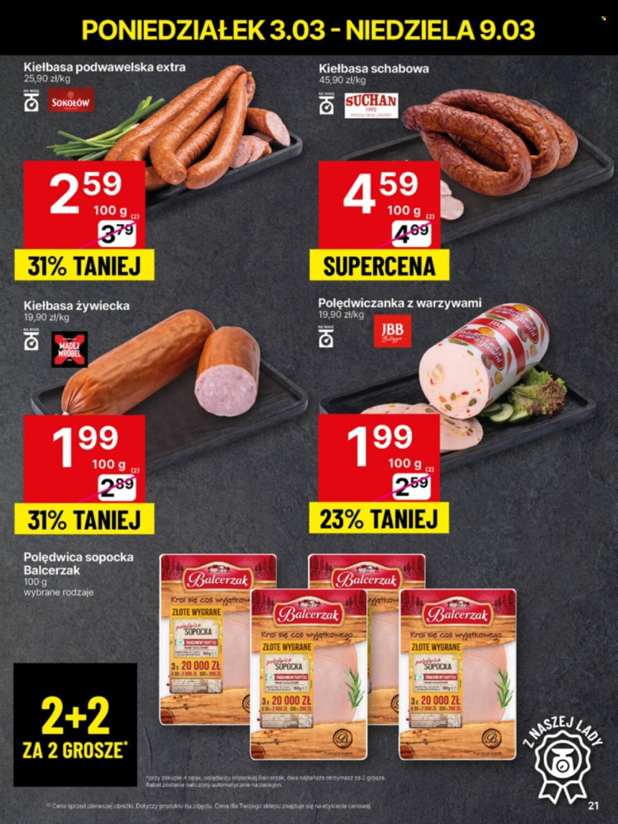 Gazetka Delikatesy Centrum - 3.03.2025 - 9.03.2025. Strona 21