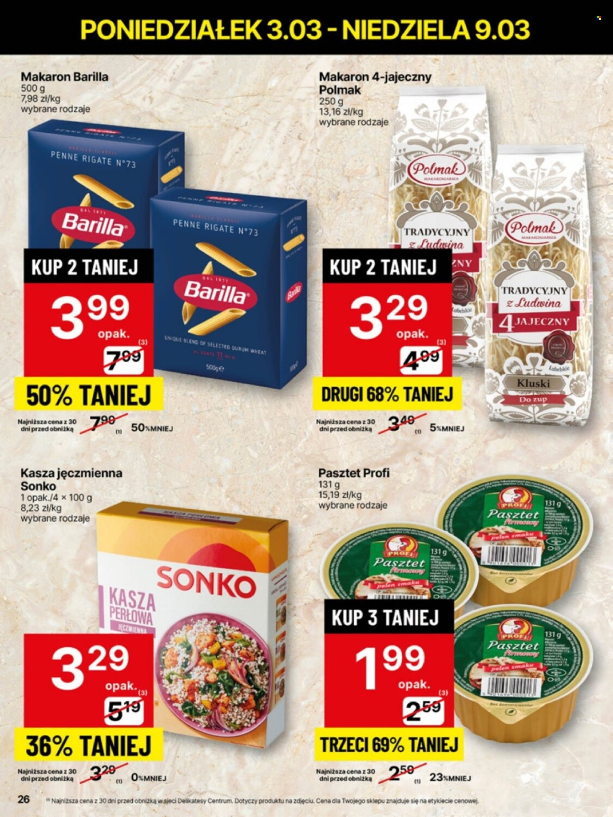 Gazetka Delikatesy Centrum - 3.03.2025 - 9.03.2025. Strona 26