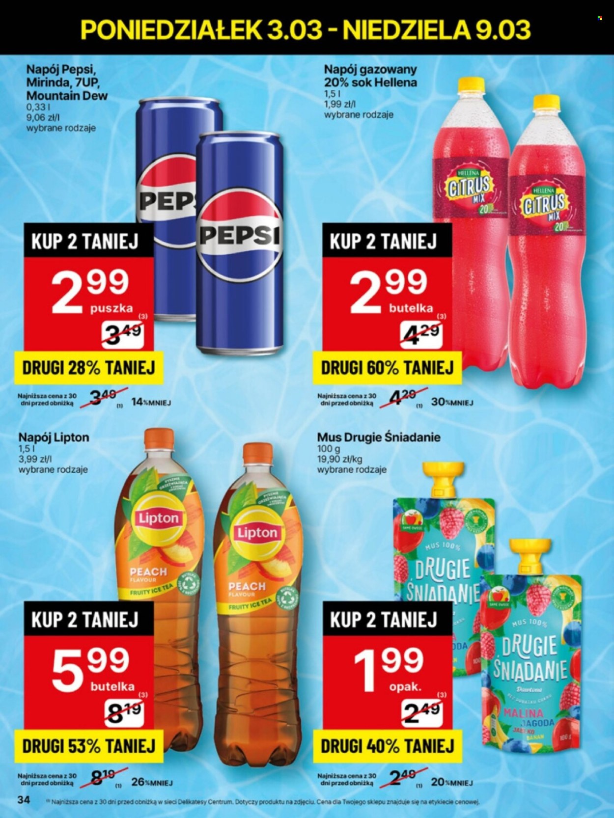 Gazetka Delikatesy Centrum - 3.03.2025 - 9.03.2025. Strona 34